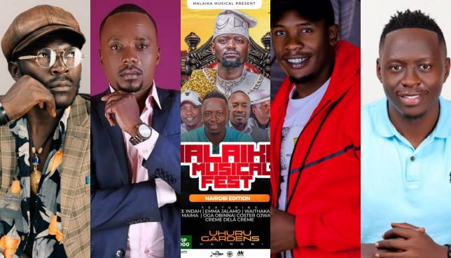 List of top artistes set to perform at Malaika Musical Fest 4th Edition